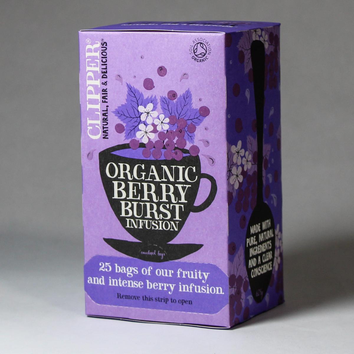 Clipper Organic Berry Burst Tea – Teadog