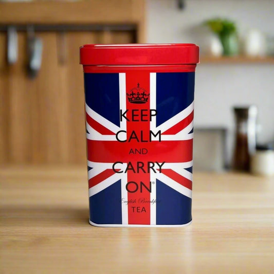 Keep Calm and Carry On Union Jack Tea