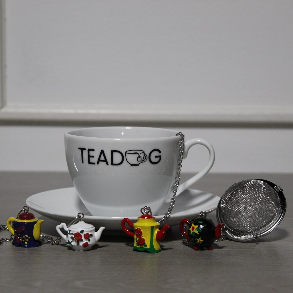 2" Mesh Tea Ball w/Teapot Charm