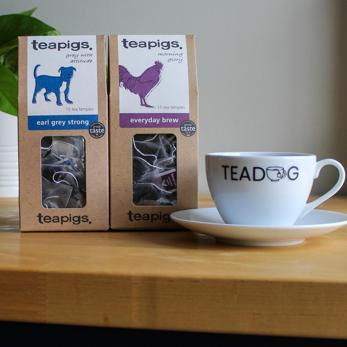 Teapigs Tea – English Breakfast & Bold Fruit Blends – Teadog