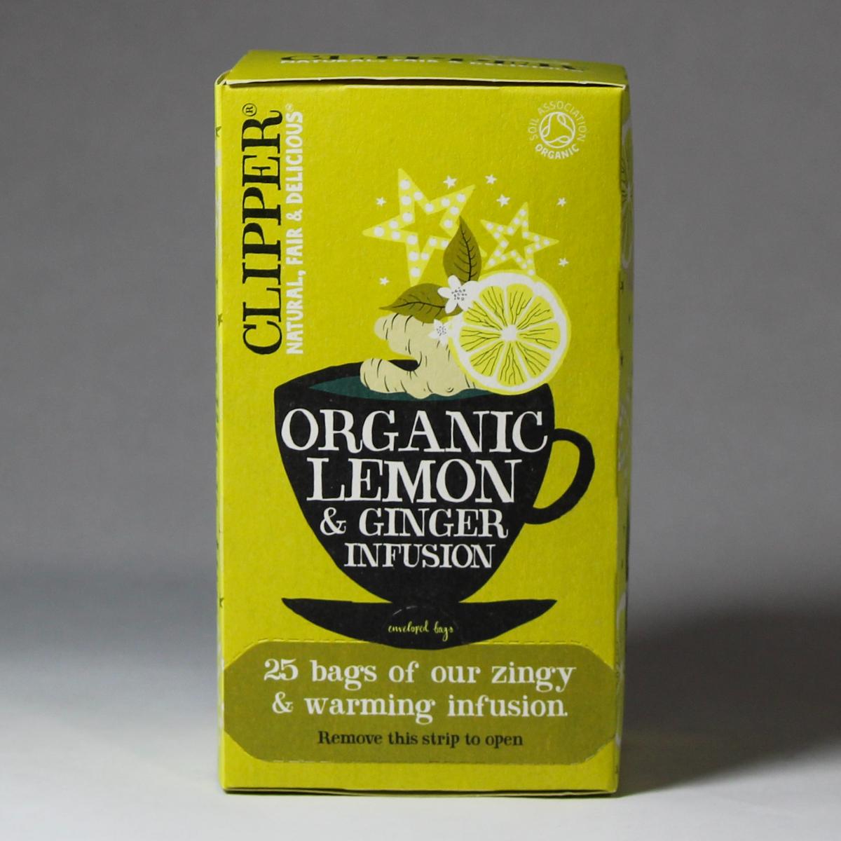 Clipper Organic Lemon & Ginger Tea