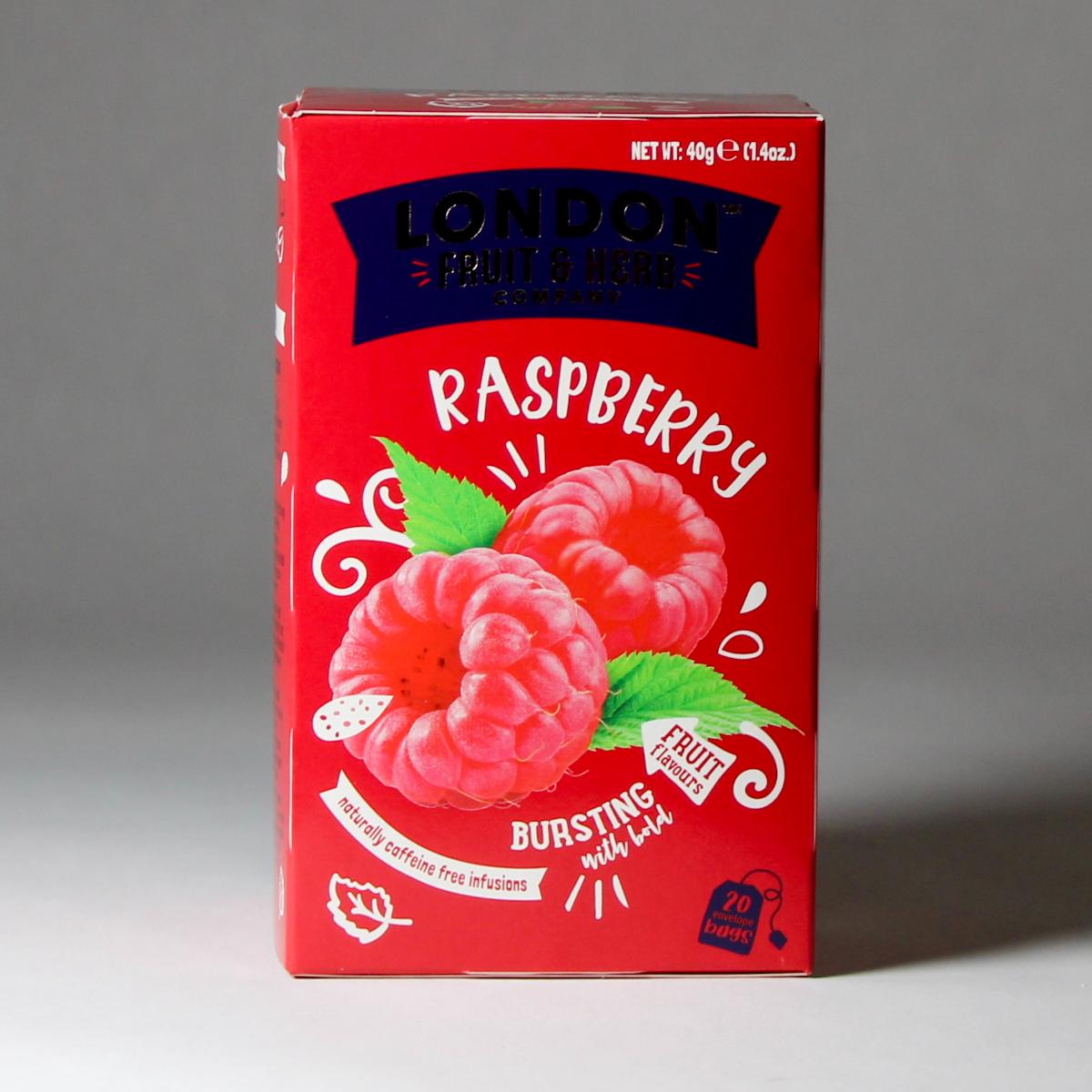 London Fruit & Herb Raspberry Tea – Teadog