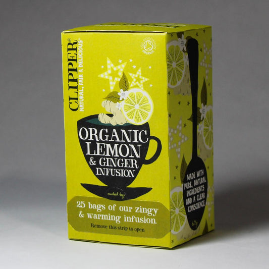 Clipper Organic Lemon & Ginger Tea