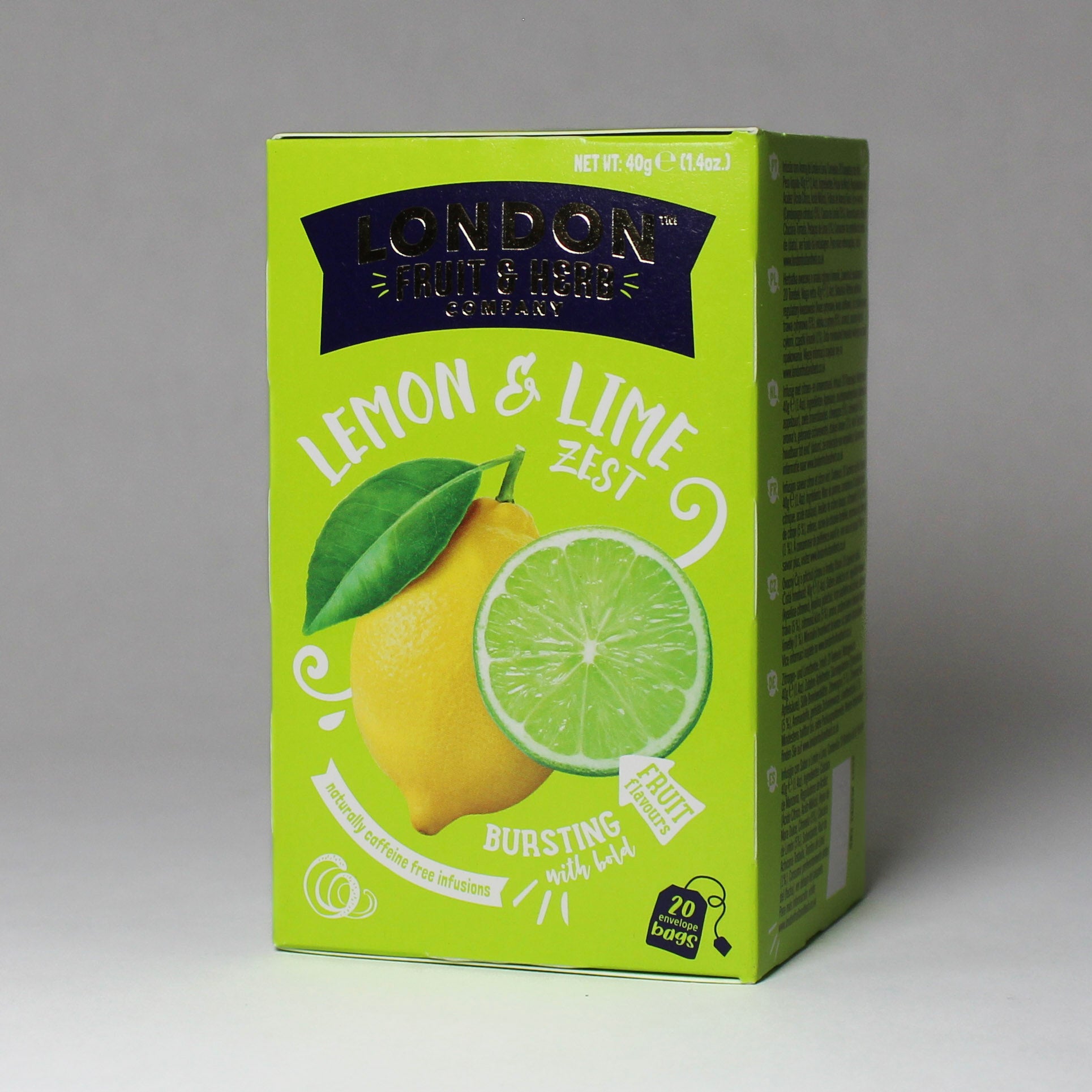 London Fruit & Herb Lemon & Lime Zest – Teadog