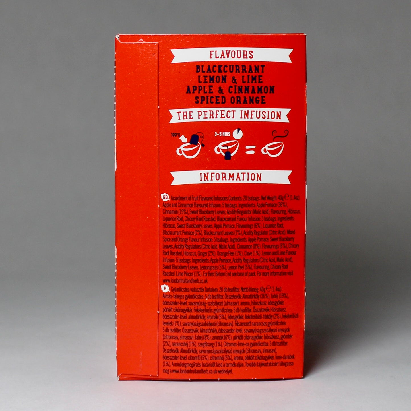 London Fruit & Herb Fruit & Spice Variety Pack