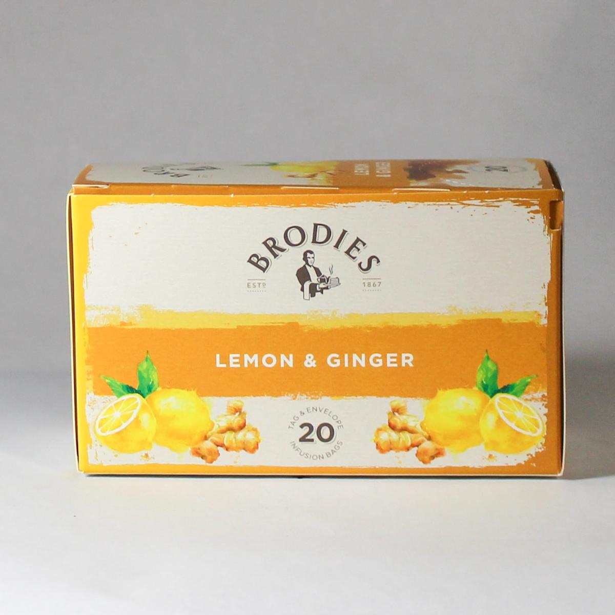 Brodies Lemon & Ginger Tea