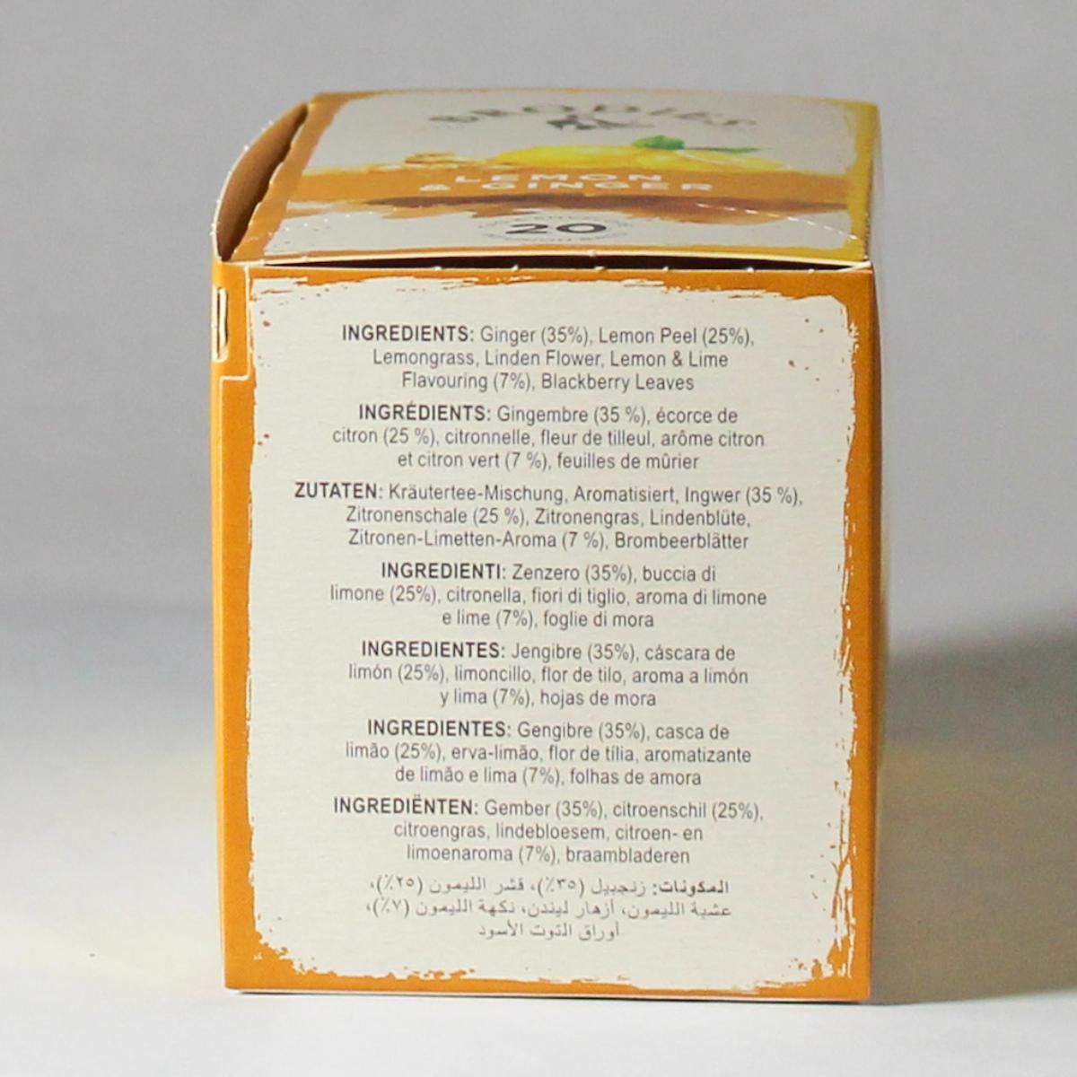 Brodies Lemon & Ginger Tea