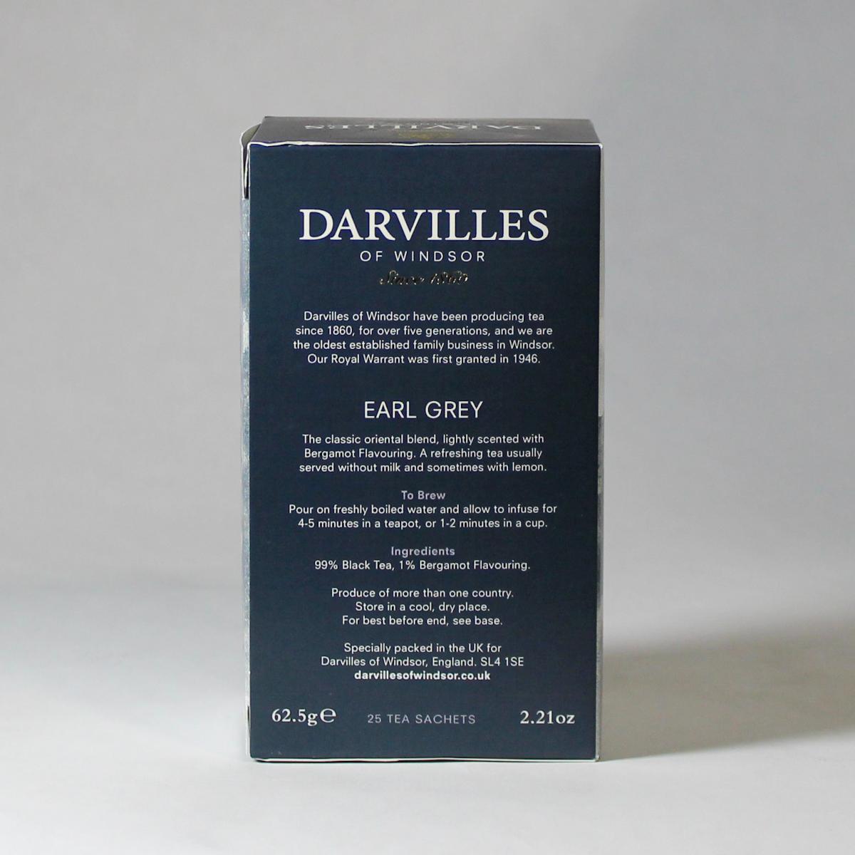 Darvilles of Windsor Earl Grey Tea