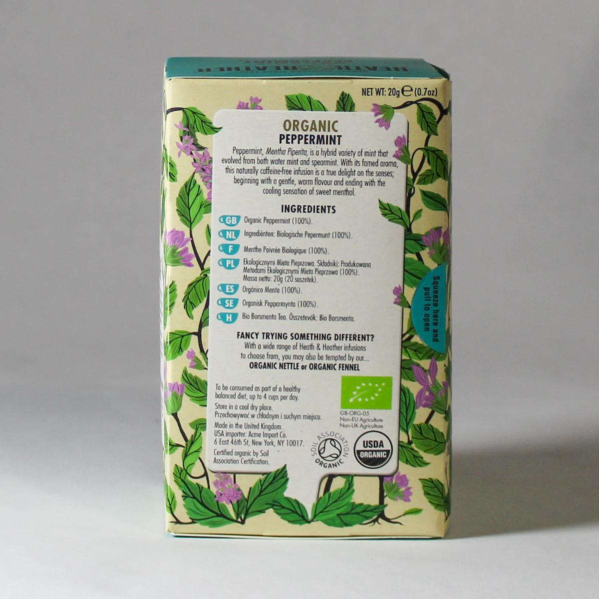 Heath & Heather Peppermint Tea