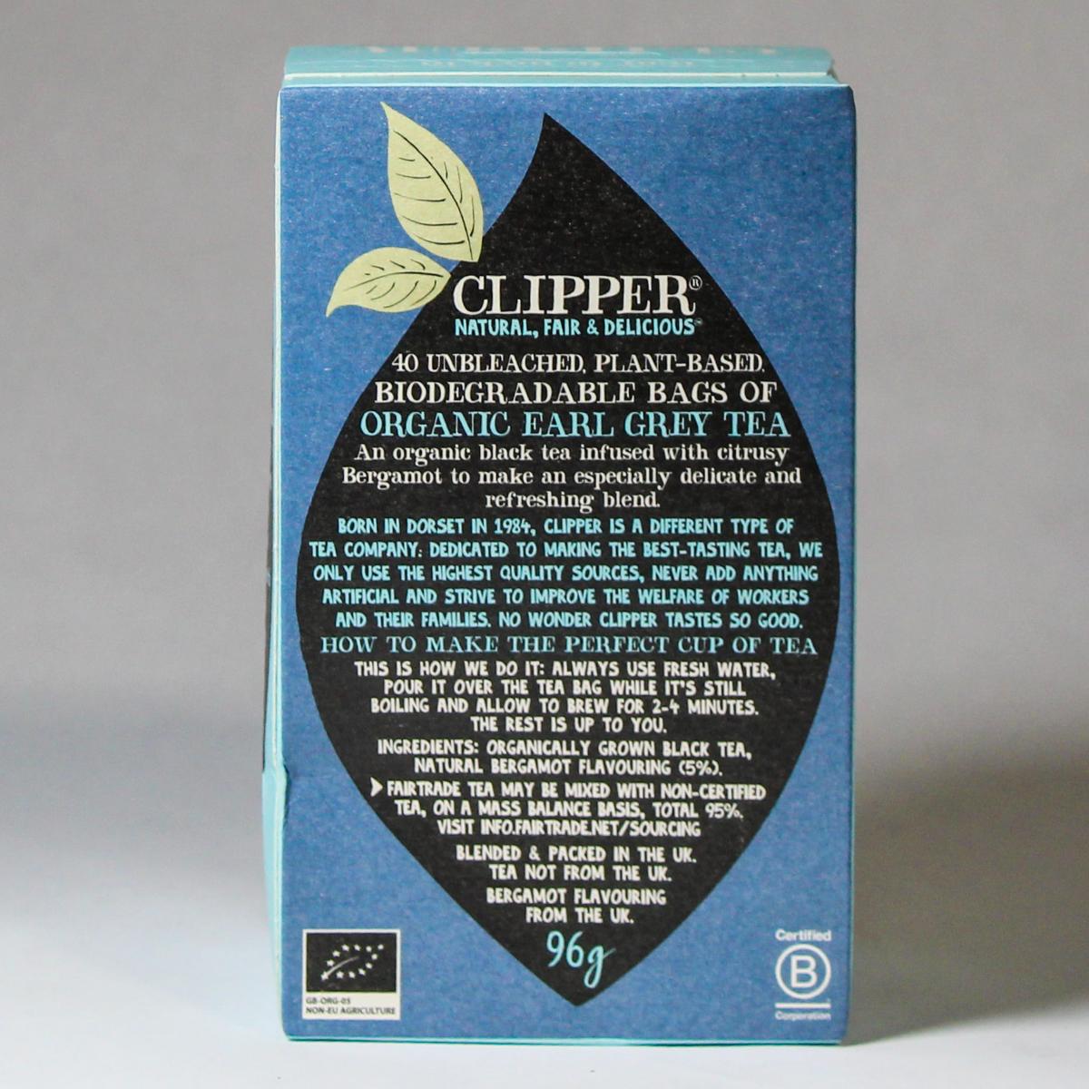Clipper Organic Earl Grey Tea