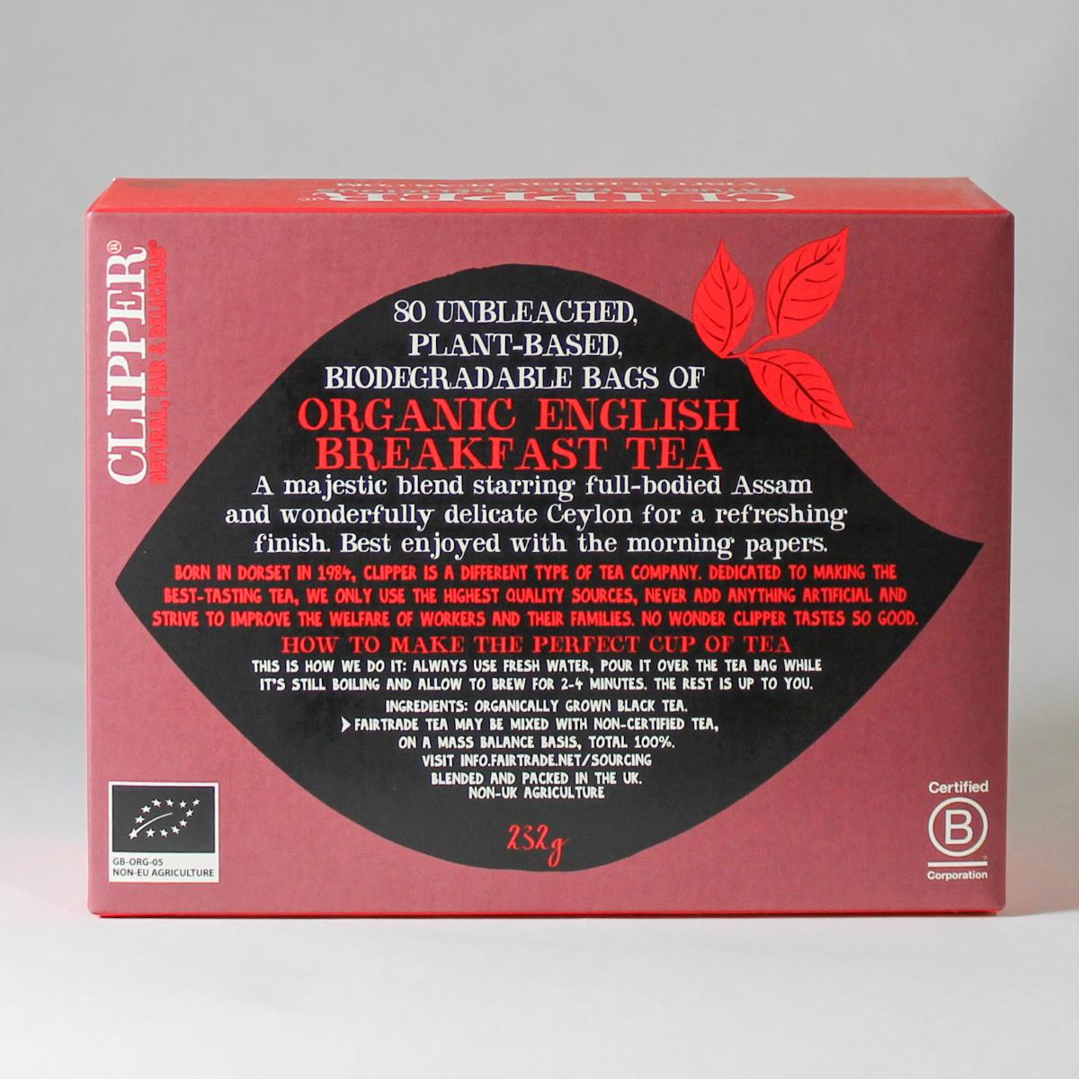 Clipper Organic English Breakfast Tea
