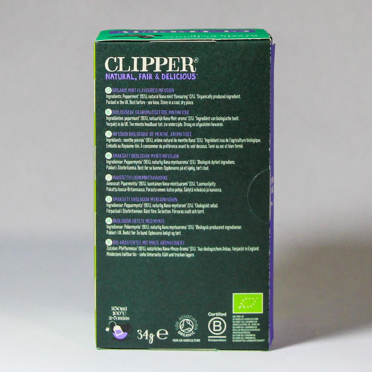 Clipper Organic Peppermint & Spearmint Tea