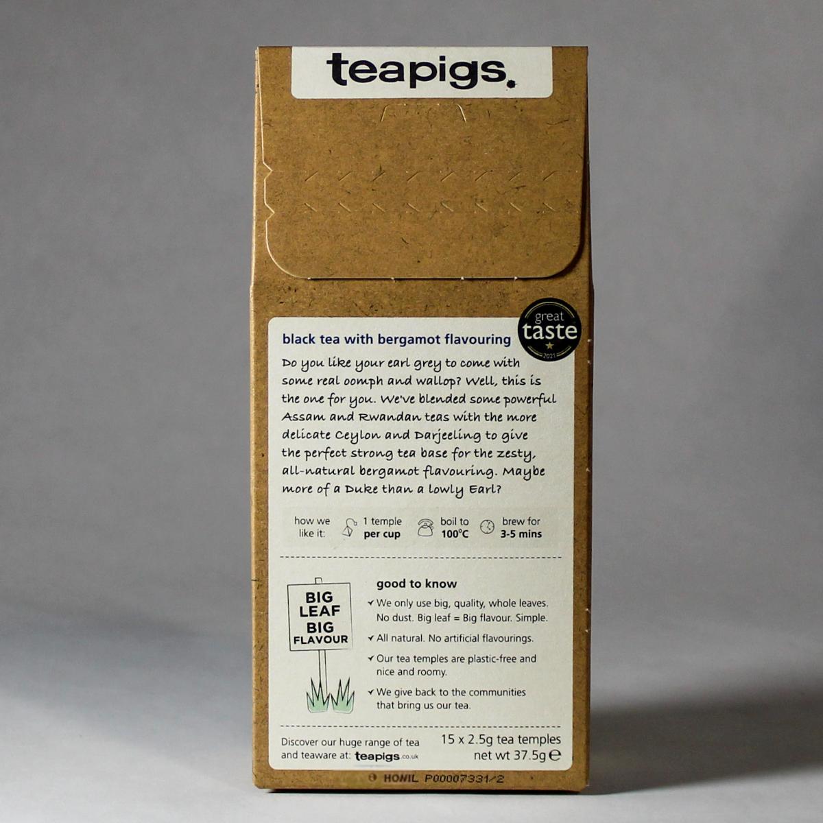 Teapigs Earl Grey Strong Tea