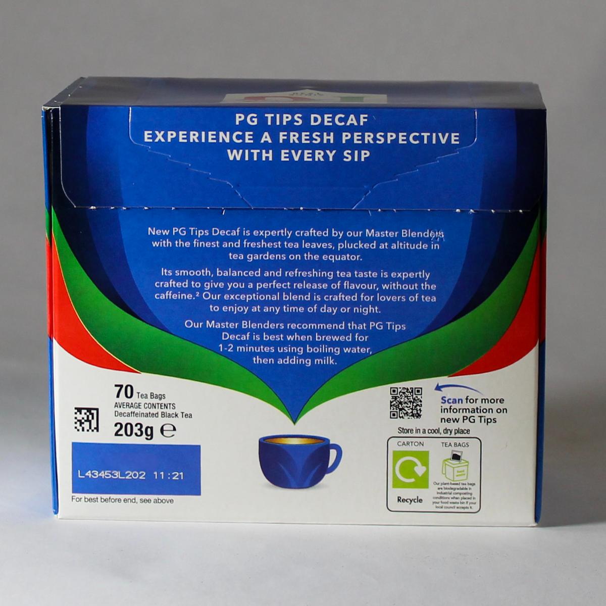 PG Tips Decaffeinated Tea
