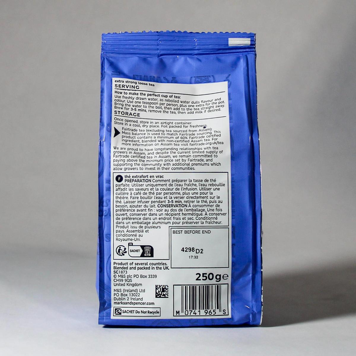 Marks & Spencer Extra Strong Loose Tea