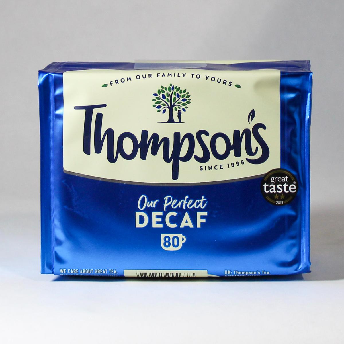 Thompson's Decaf Tea