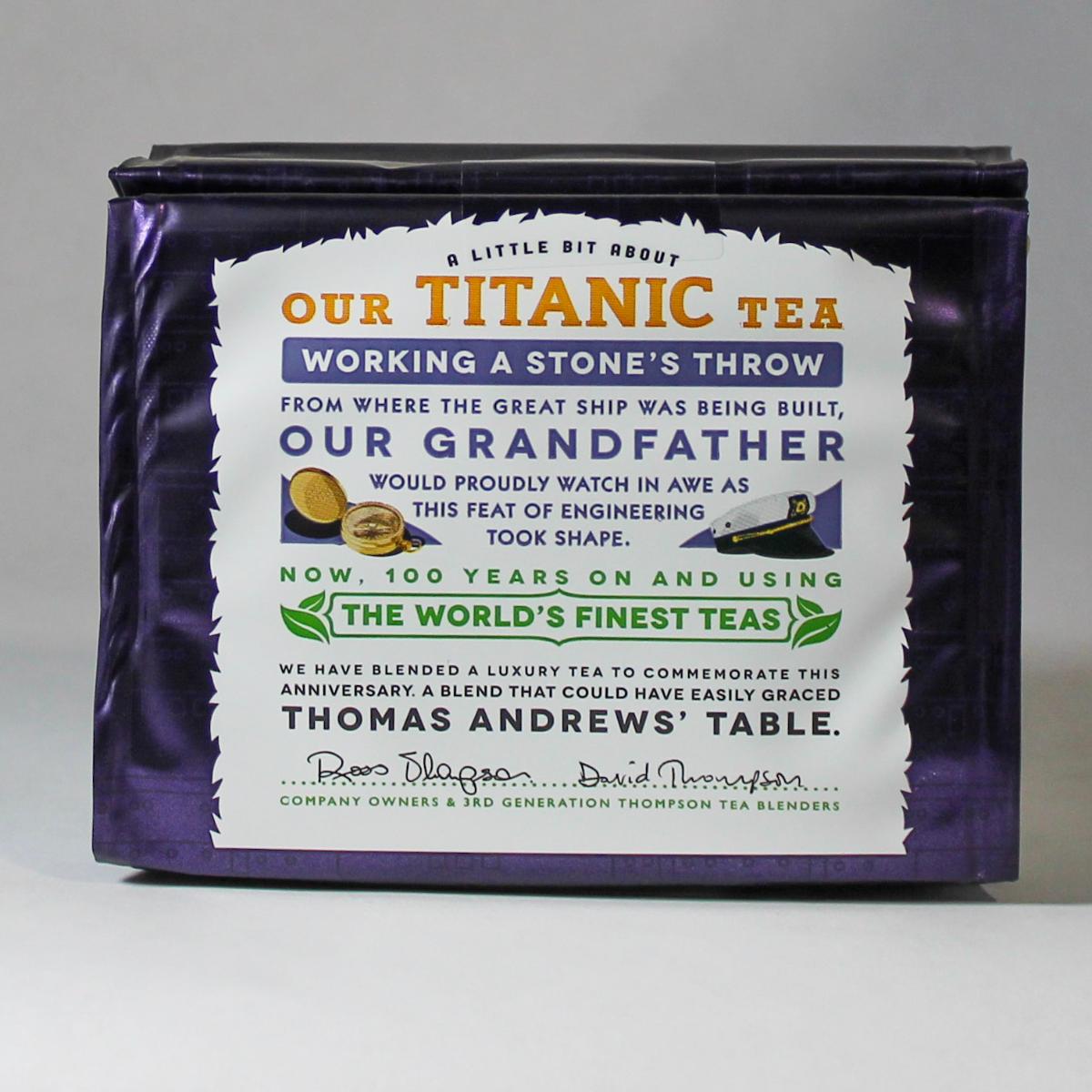 Titanic Rice Tea Thompson's Titanic – Teadog