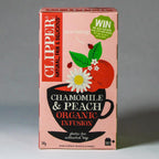 Clipper Organic Chamomile & Peach Tea