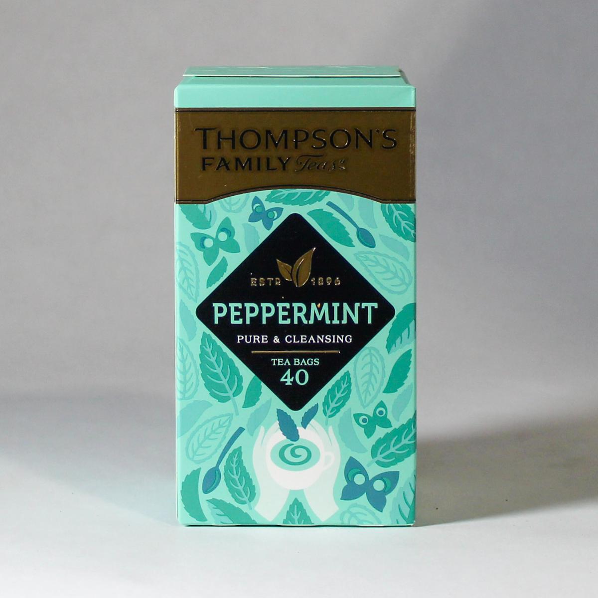 Thompson's Peppermint Tea Bent Box