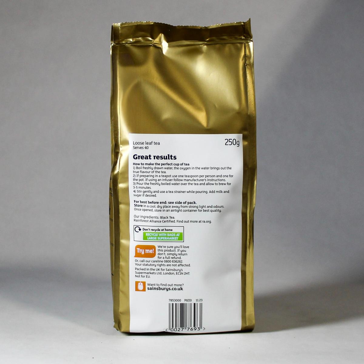 Sainsbury's Gold Label Tea