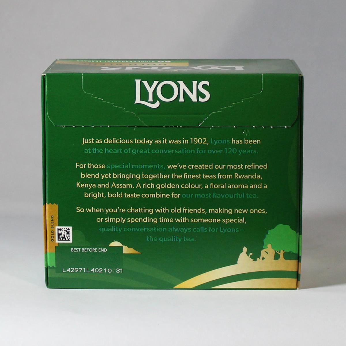 Lyons Gold Blend Tea