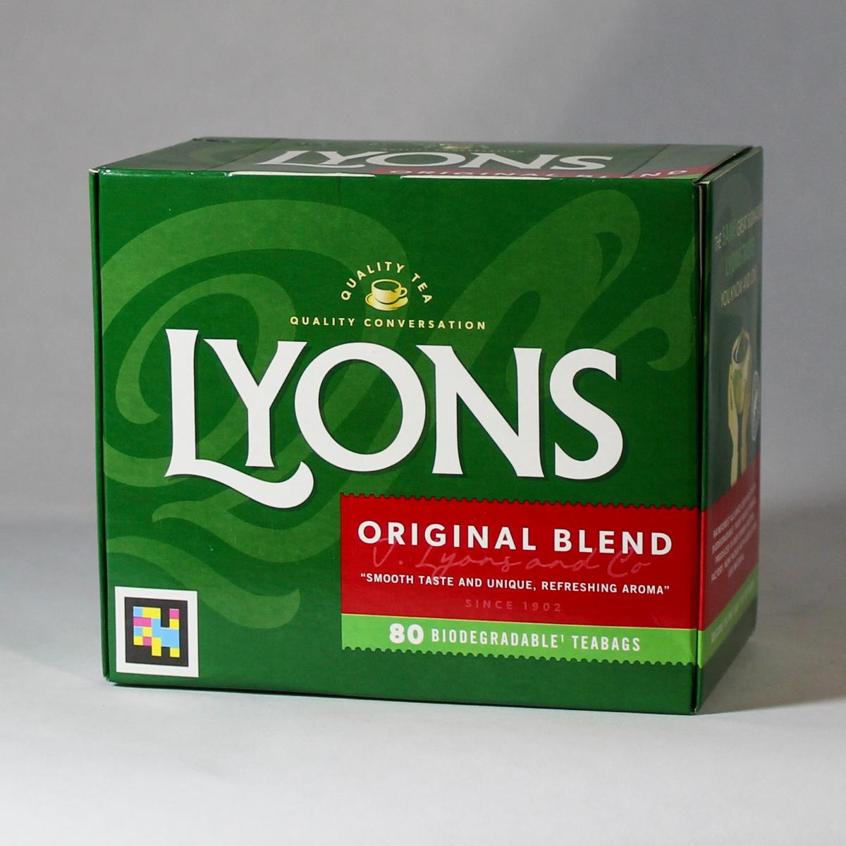 Lyons Original Tea Bent Box
