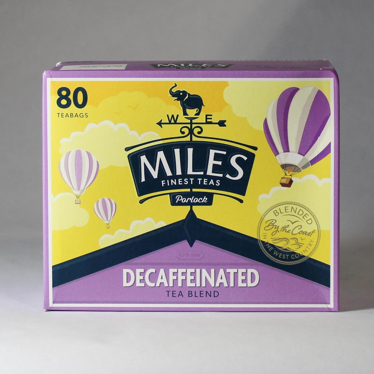 Miles Decaffeinated Tea