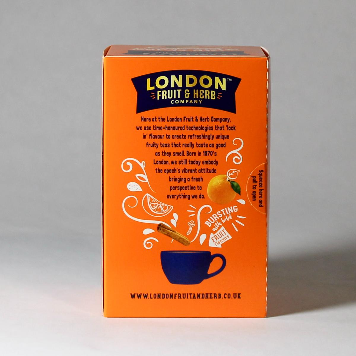 London Fruit & Herb Spiced Orange Tea – Teadog