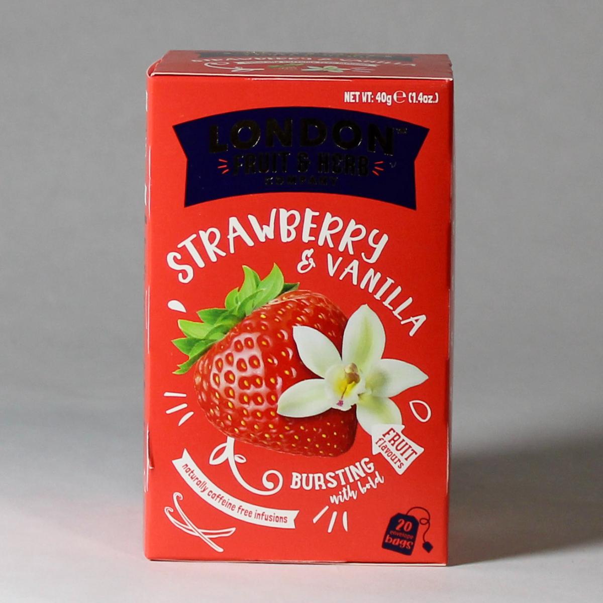 London Fruit & Herb Strawberry & Vanilla Tea