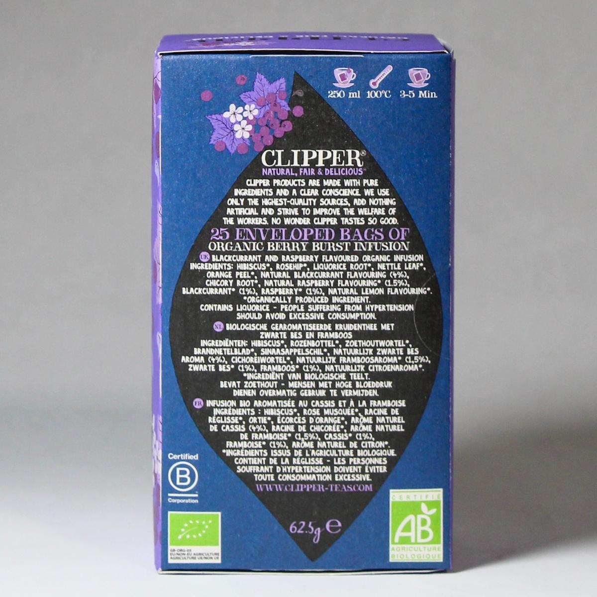 Clipper Organic Berry Burst Tea