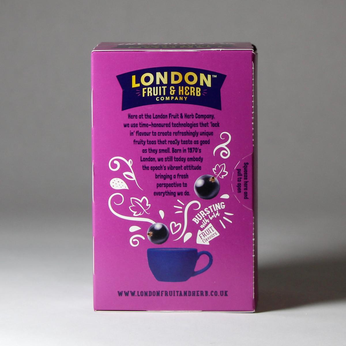 London Fruit & Herb Blackcurrant Tea