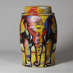 Williamson Tea Elephant Painterly Summer Caddy