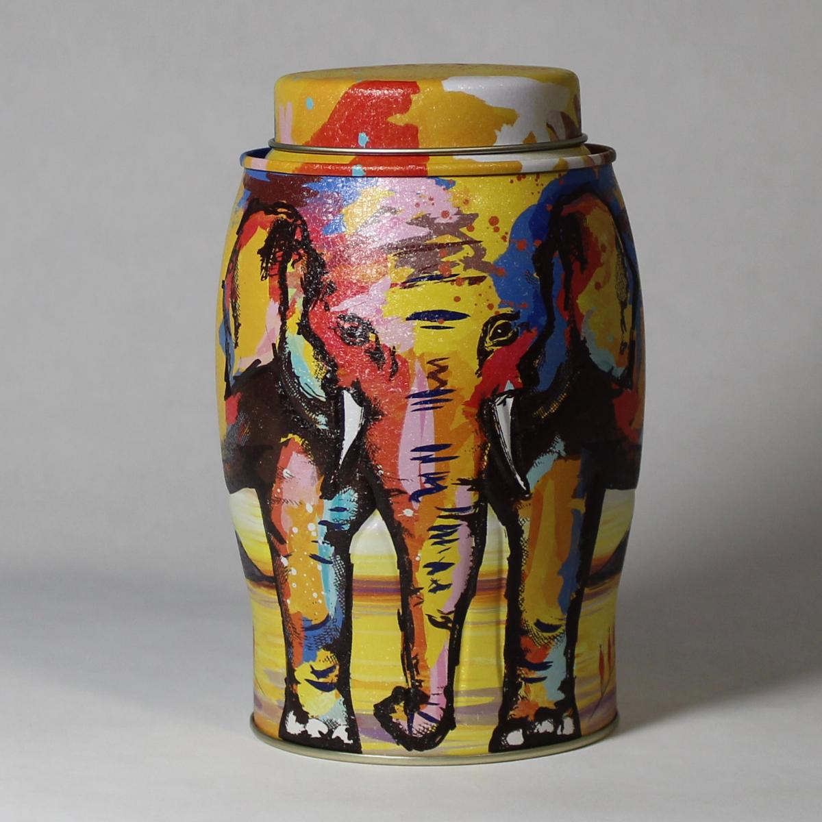 Williamson Tea Elephant Painterly Summer Caddy