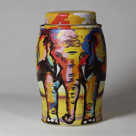 Williamson Tea Elephant Painterly Summer Caddy