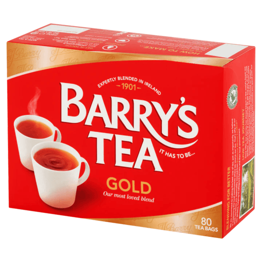 Barry's Gold 80 Tea Bags-Bent Box