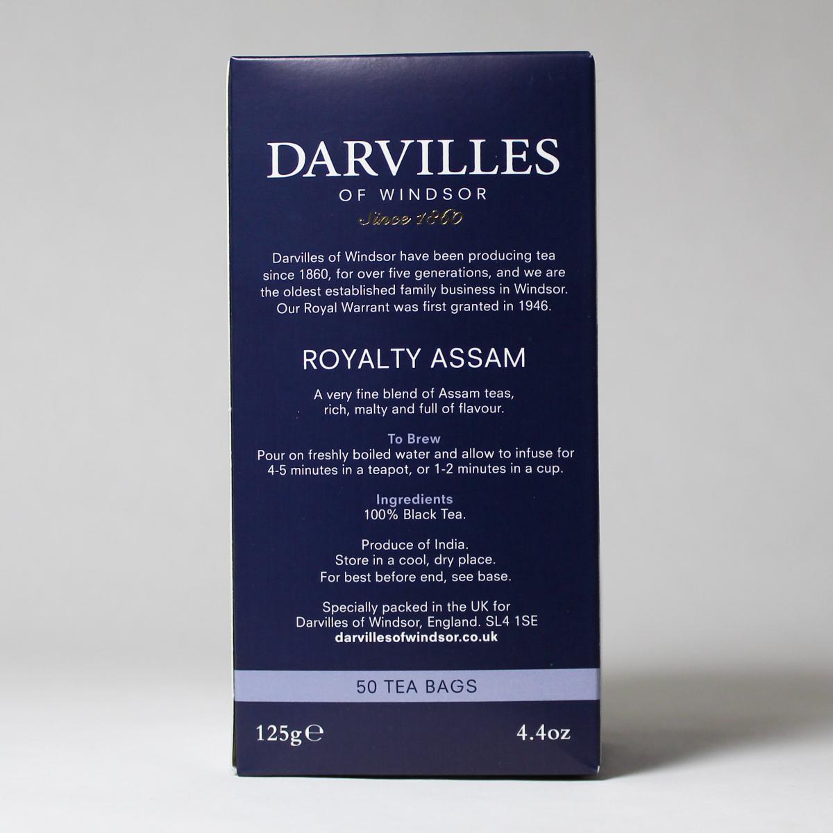Darvilles of Windsor Royalty Assam Tea