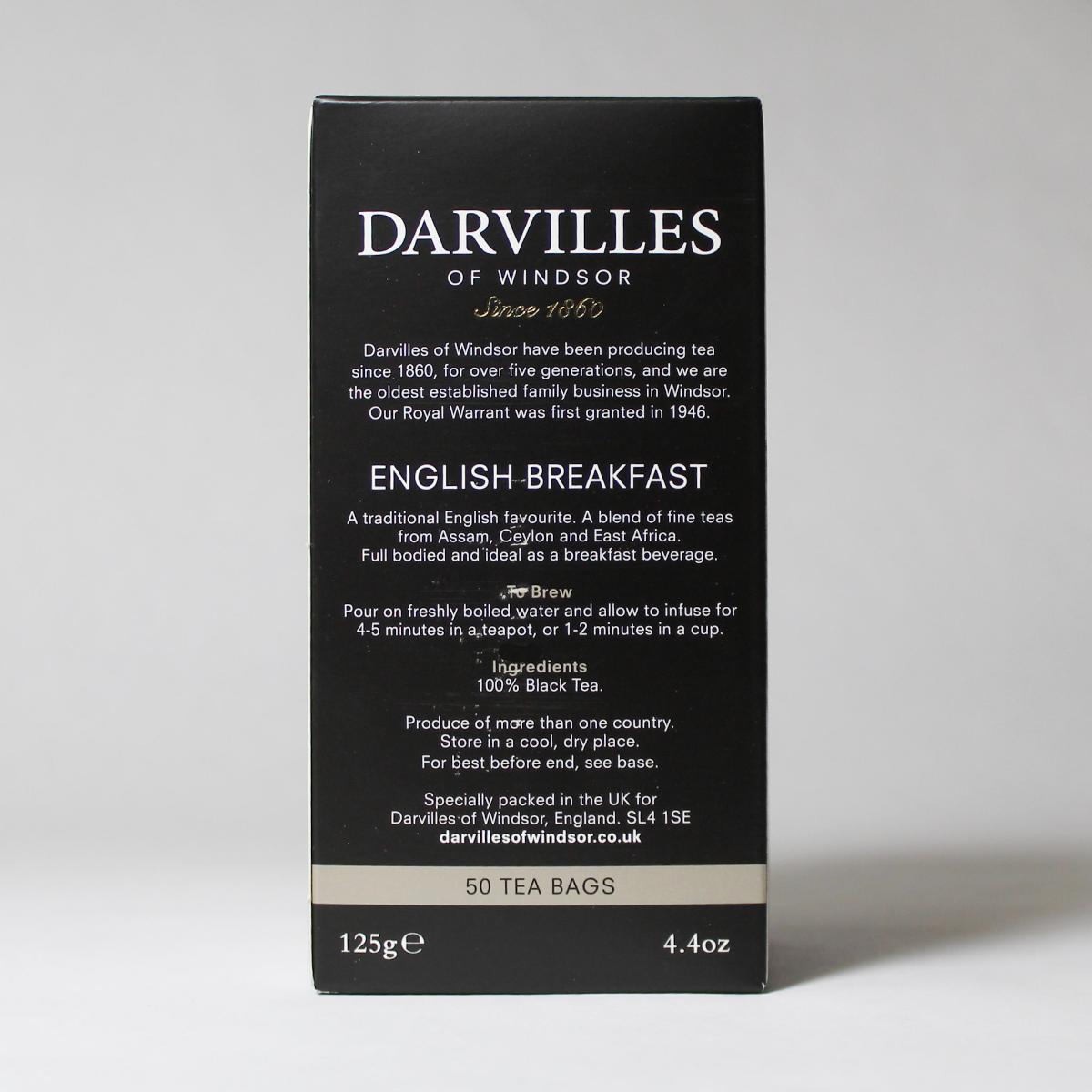 Darvilles of Windsor English Breakfast Tea