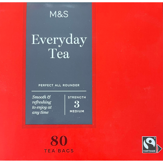 marks and spencer everyday 80 teabags