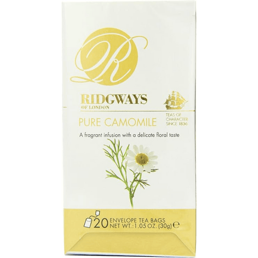 Ridgways Camomile 20 Tagged Tea bags