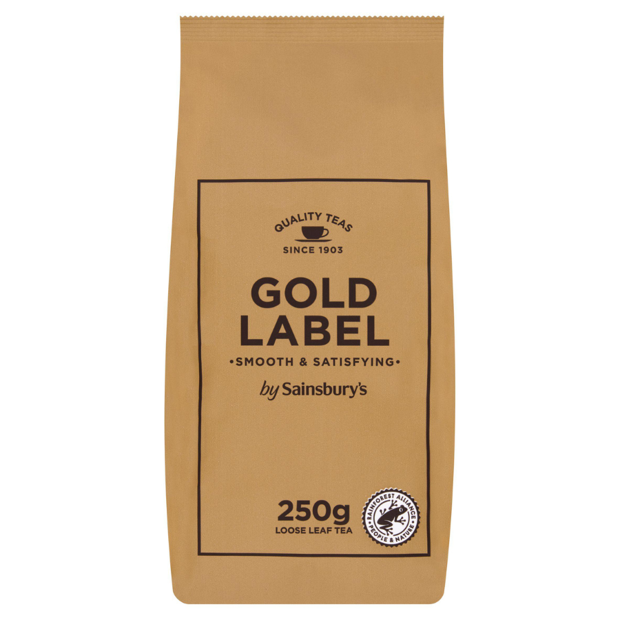 sainsbury gold loose tea 8.8 ounces