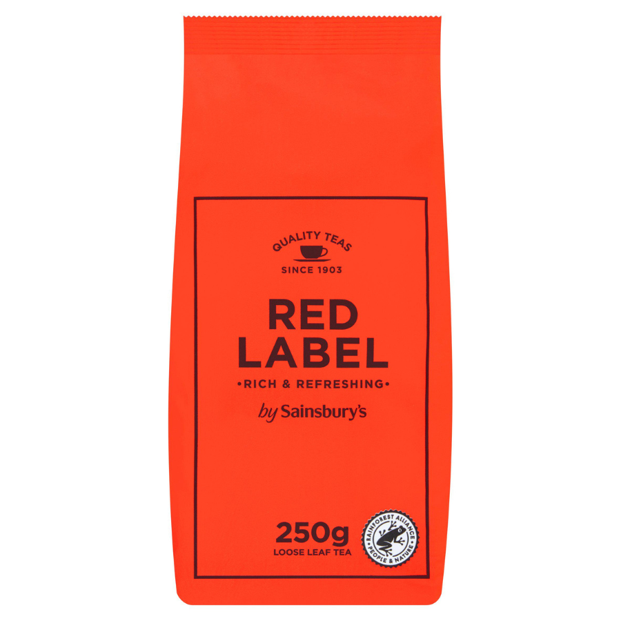 Sainsbury's Red Label Loose Tea – Teadog