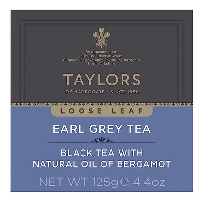 Taylors Earl Grey Loose 4.4 Ounces