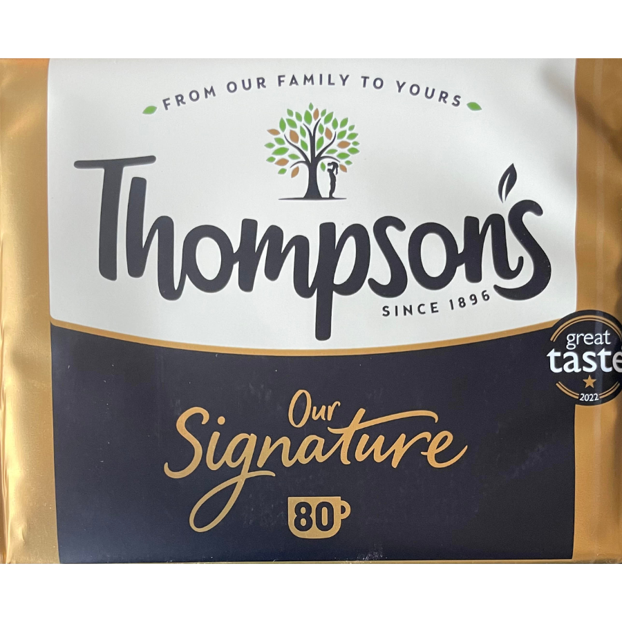 thompsons signature 80 teabags