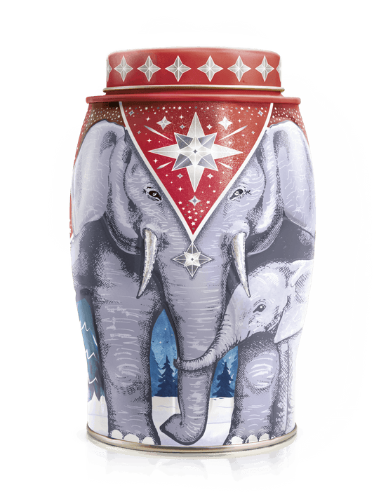 Williamson Tea Elephant Winter Star Caddy