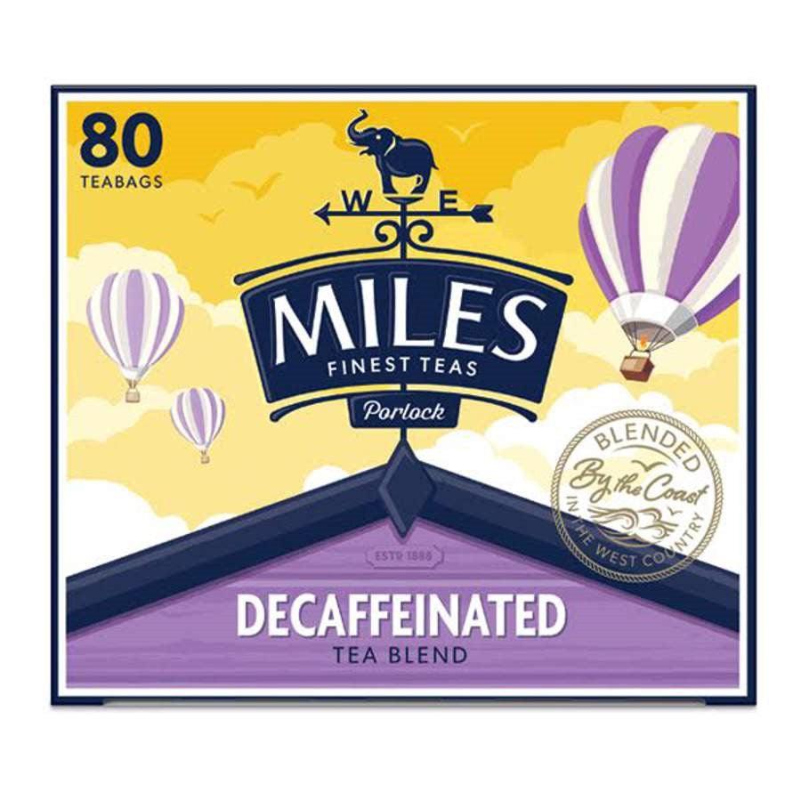 Miles Decaffeinated Tea Bags