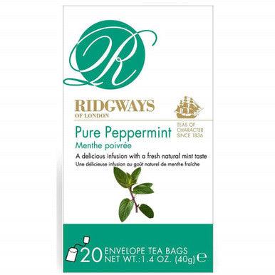 Ridgways Peppermint 20 Individually Wrapped Tea Bags