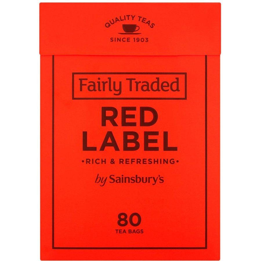 Sainsbury's Red Label 80 Tea Bags